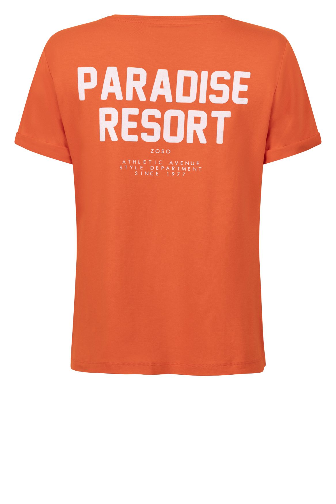 Zoso - Ellen T-Shirt With Print - Orange
