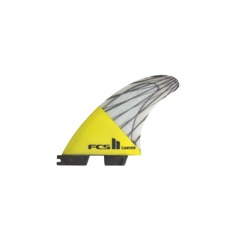 Ailerons FCS II Carver PC Carbon Tri Set - The Corner Shop