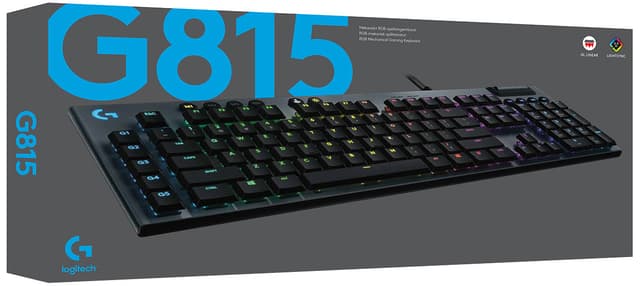 Logitech G815 gaming tastatur (GL Tactile switches)