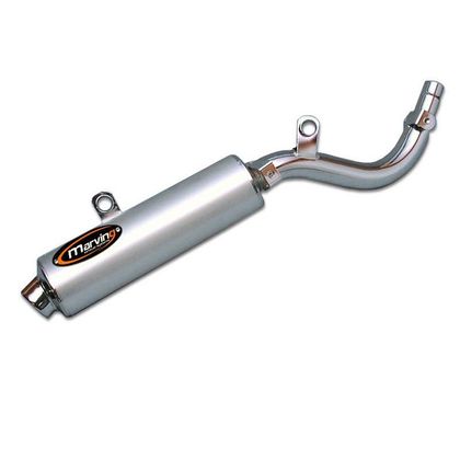 Silencieux Marving embout chrome - Gris