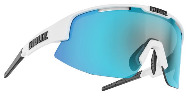 Lunettes Bliz Matrix Small Hydro Lens Blanc / Bleu