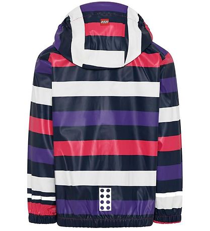 LEGO® Wear Regenjacke - PU - Jamaica 102 - Lila/Weiß/Fuchsia ges
