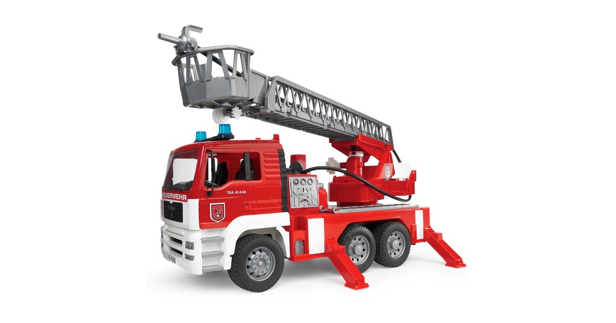 bruderMAN Brandweer kraanwagen Modelvoertuig  (02771)