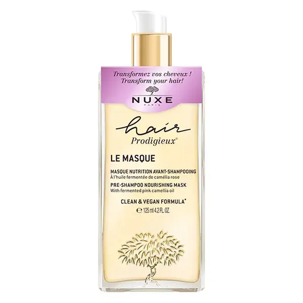 Máscara de Óleo Pré-Shampoo Nutritiva Nuxe Hair Prodigieux® 125ml