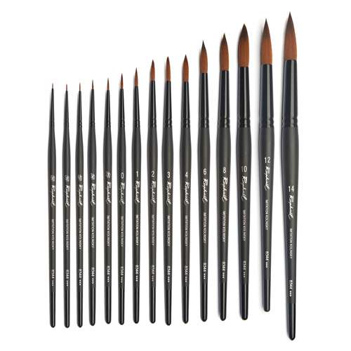 Raphaël® Serie 8344 Rundpinsel, Imitation Kolinsky