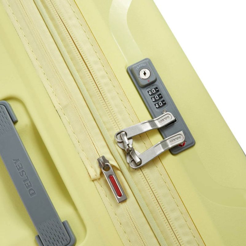 Valise rigide Clavel Extensible 70 cm Jaune Pale