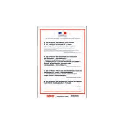 Pickup - Panneau d'affichage - Protection des mineurs Annexe 1