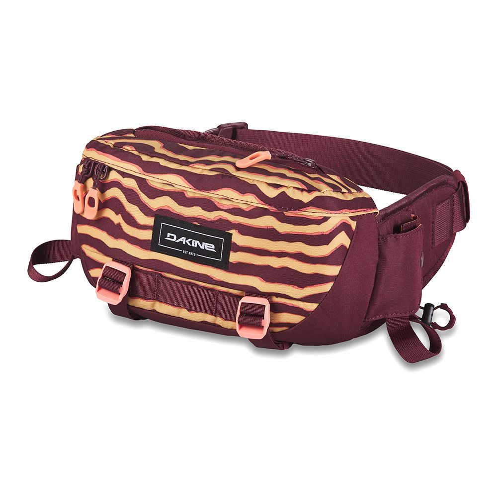 Dakine HOT LAPS 1L - Sac banane ochre stripe/port
