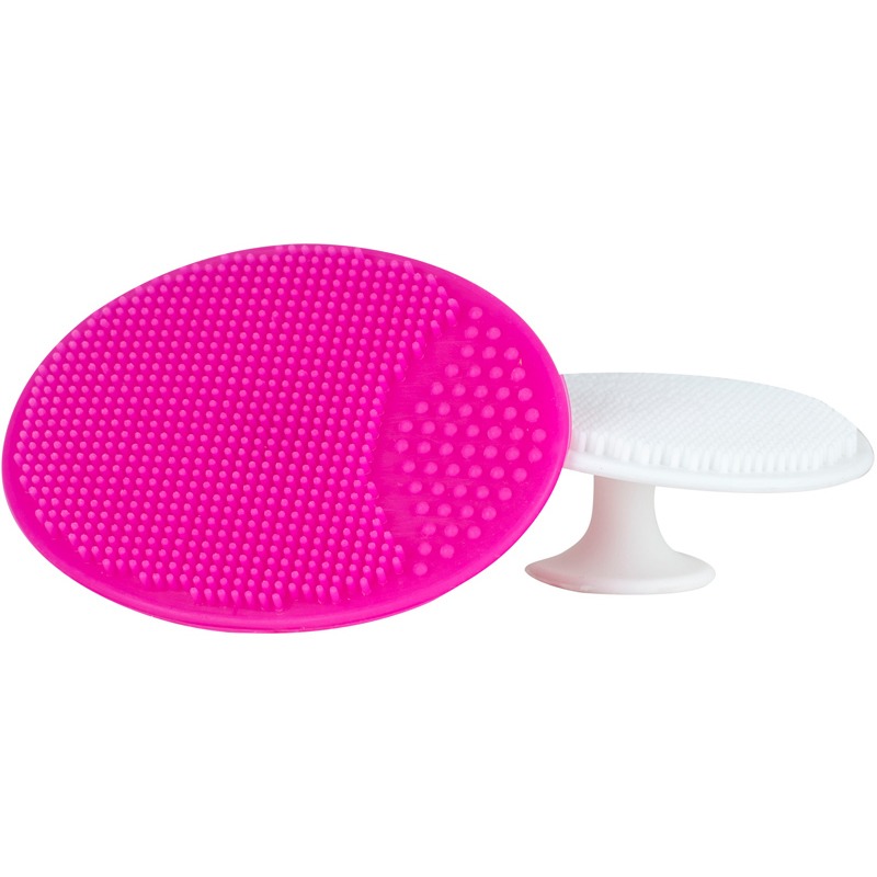 Brushworks Silicone Facial Cleansing Pads 2 Pieces