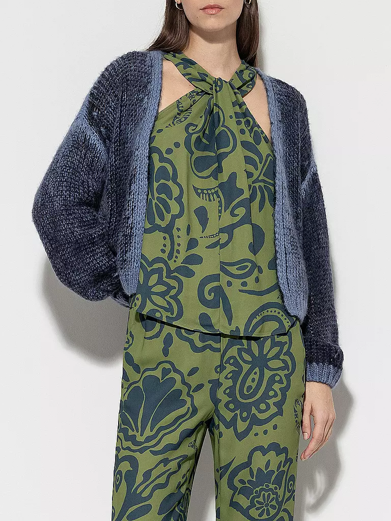 LUISA CERANO Strickjacke dunkelblau