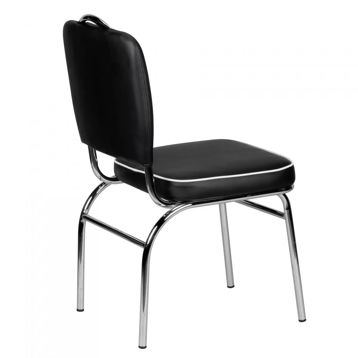 Stuhl Barcelona schwarz,weiss