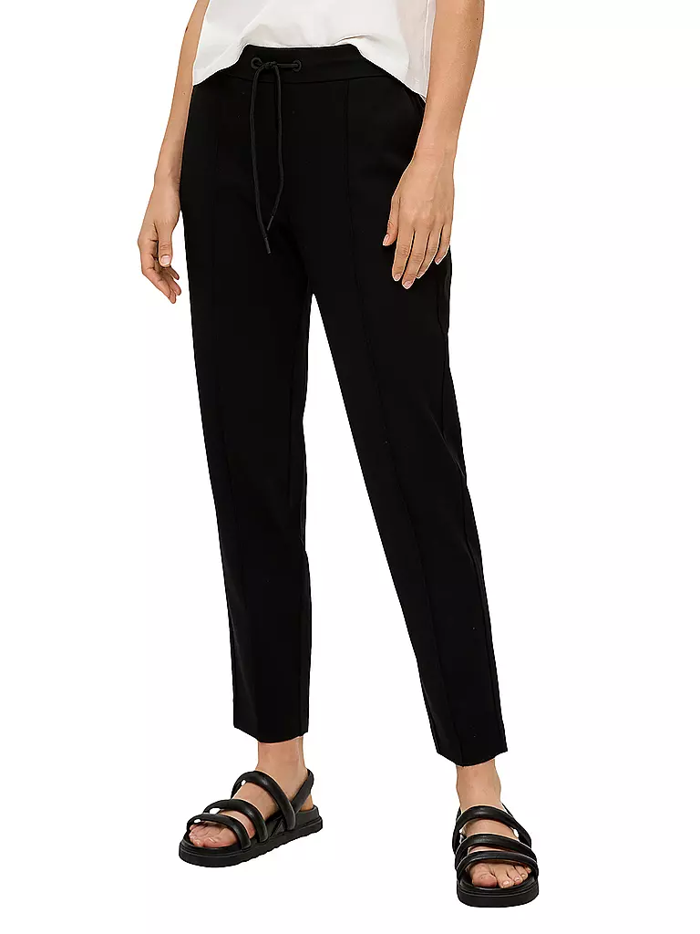S.OLIVER Hose Jogging Fit schwarz
