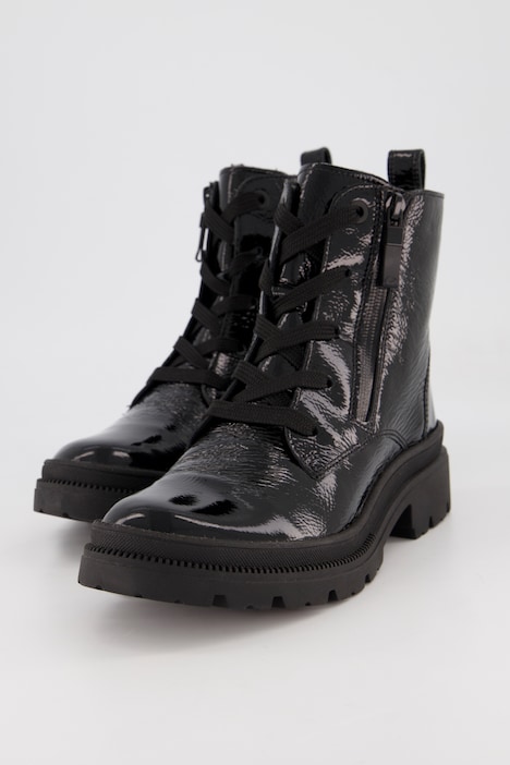 Ara Stiefeletten, Lackleder, Schnürung