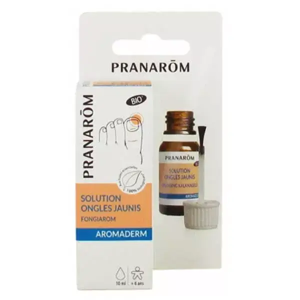 Pranarom Aromaderm Fongiarom Solução Orgânica para Unhas Danificadas 10ml