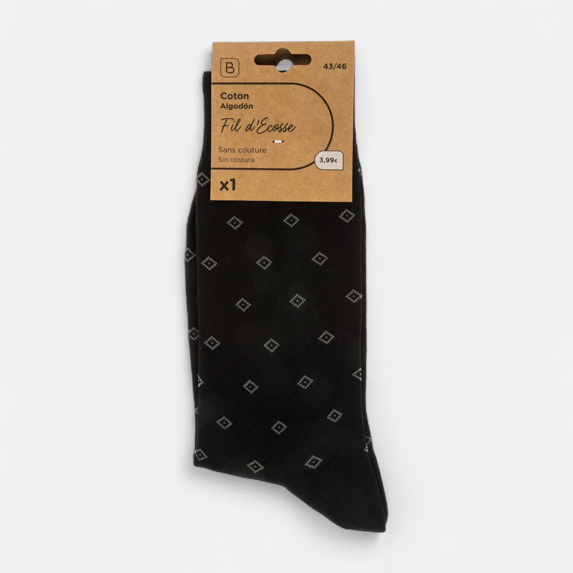 Chaussettes Homme noir