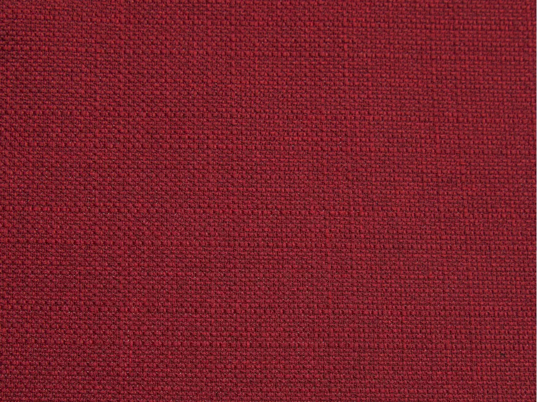 Fauteuil convertible POSIO en tissu - Rouge