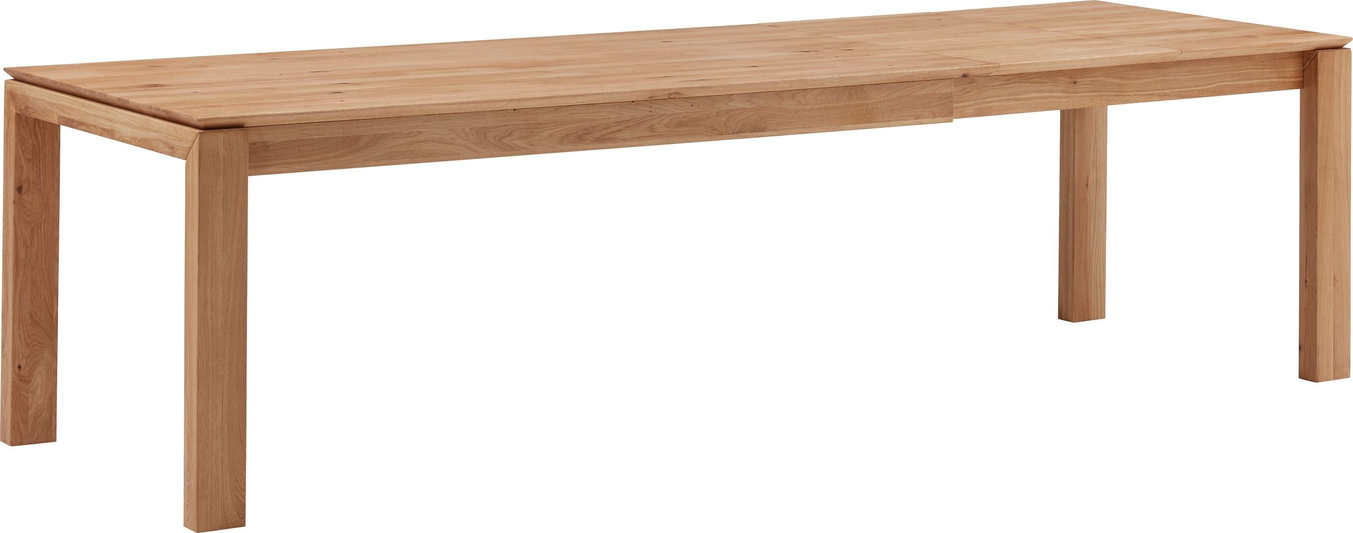 LONGO Ausziehtisch - Natur / B: 160.0 cm x T: 90.0 cm x H: 75.0 cm