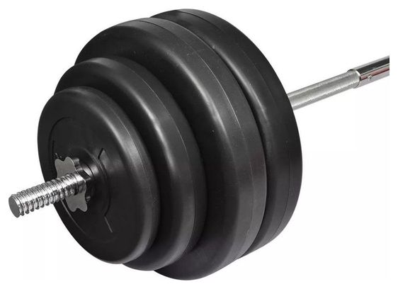 Haltère curl sport musculation fitness 60 kg avec poids 02_0000753