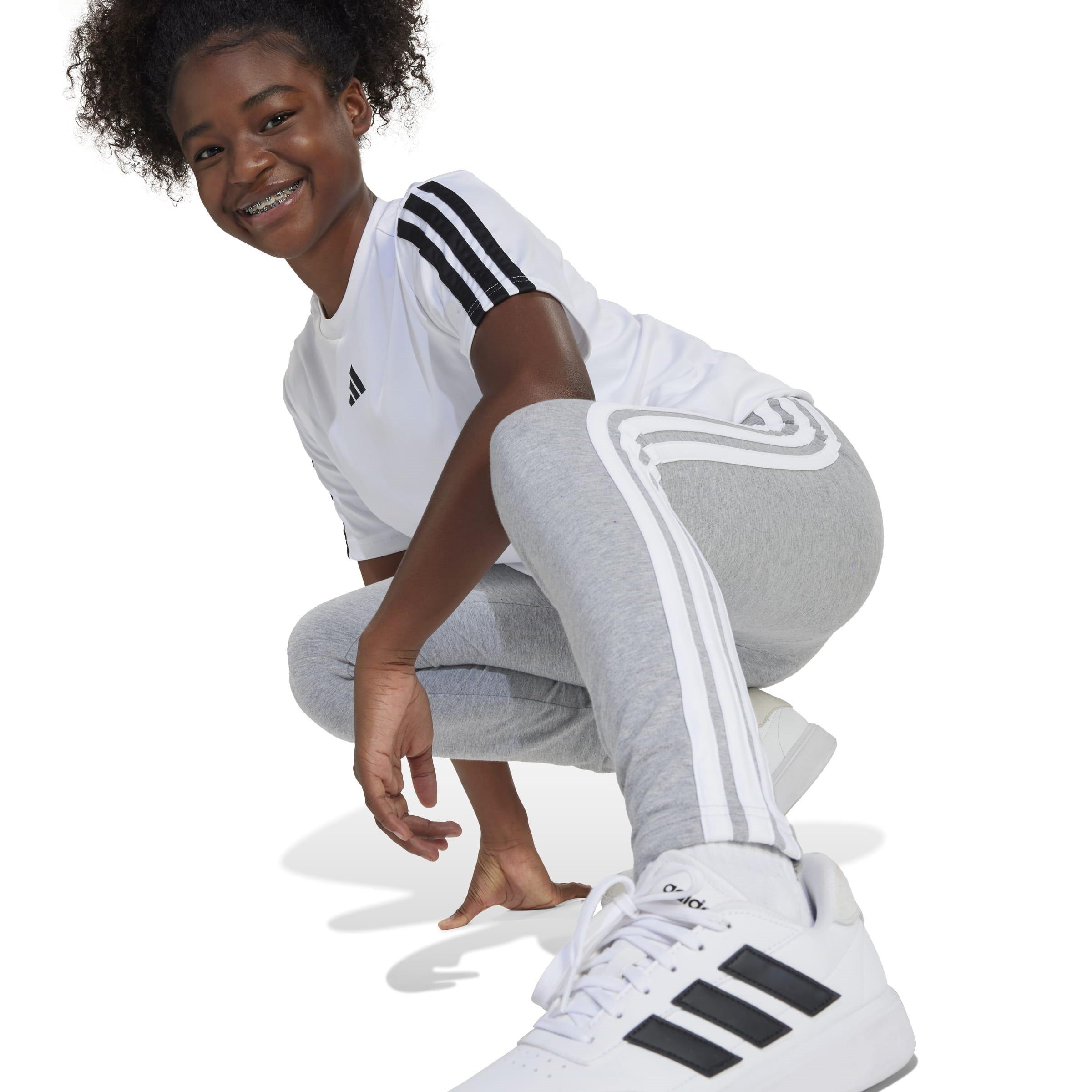 adidas Girls Essentials 3-Stripes Leggings