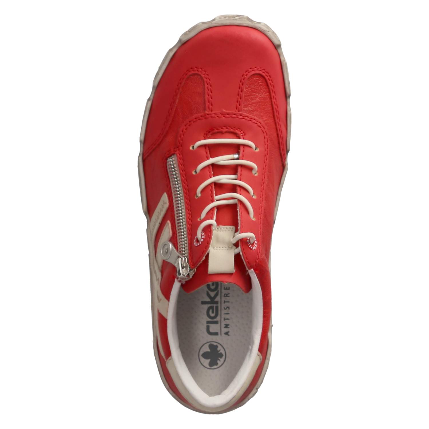 Rieker Slip On Sneaker - rot