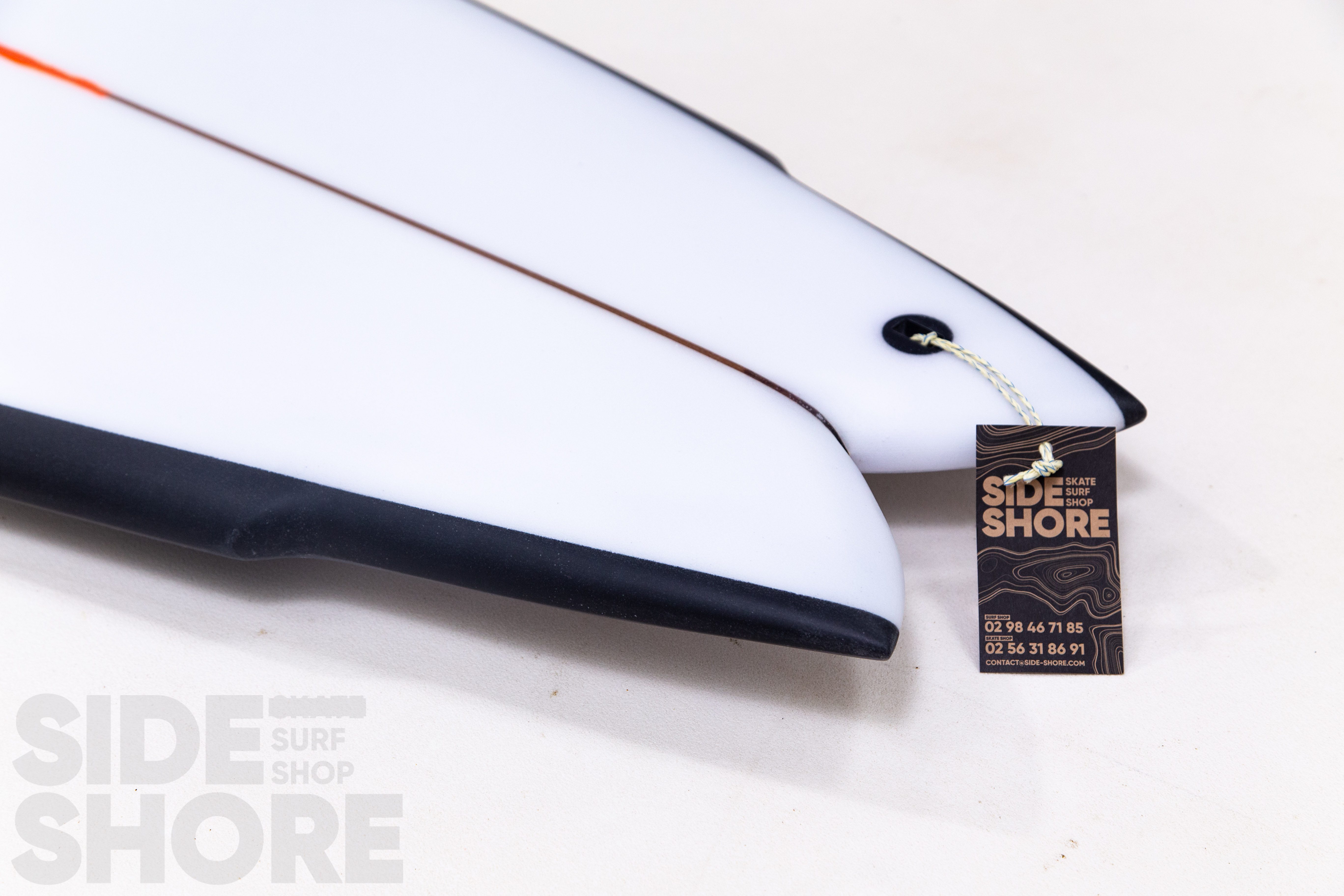 Christenson Surfboards The Wolverine - Black Rails - 6'6