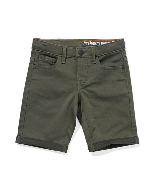 short enfant jogdenim vert