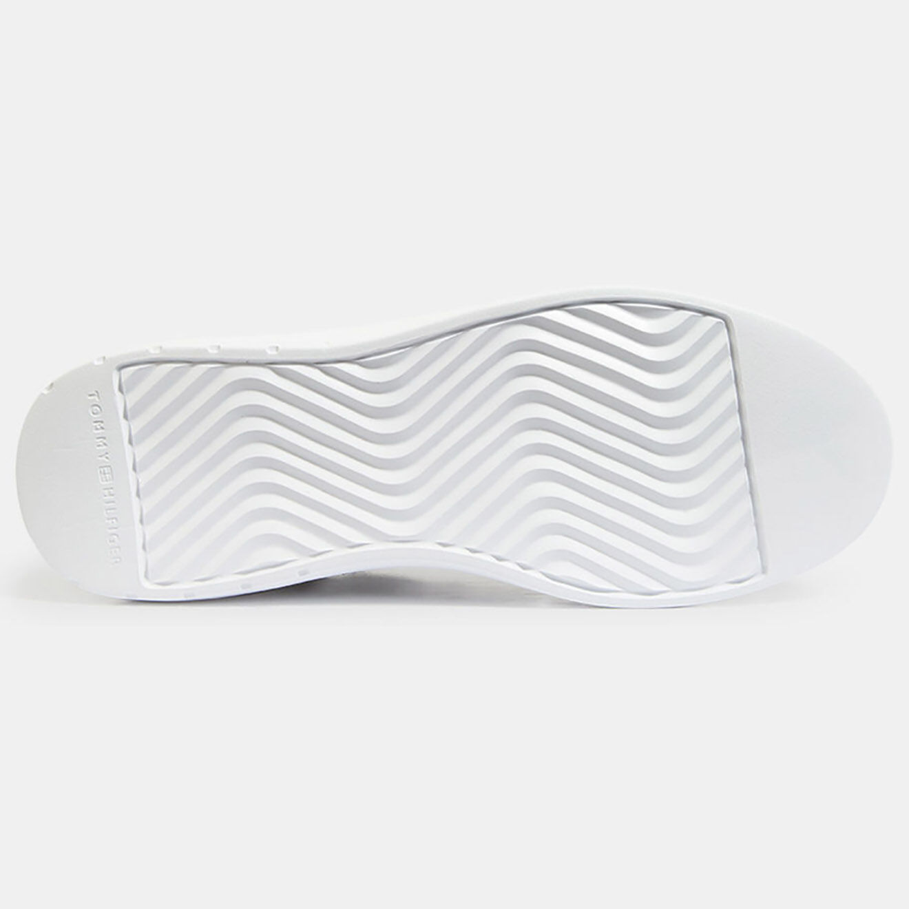 Tommy Hilfiger Baskets en Cuir Lightweight bleu marine