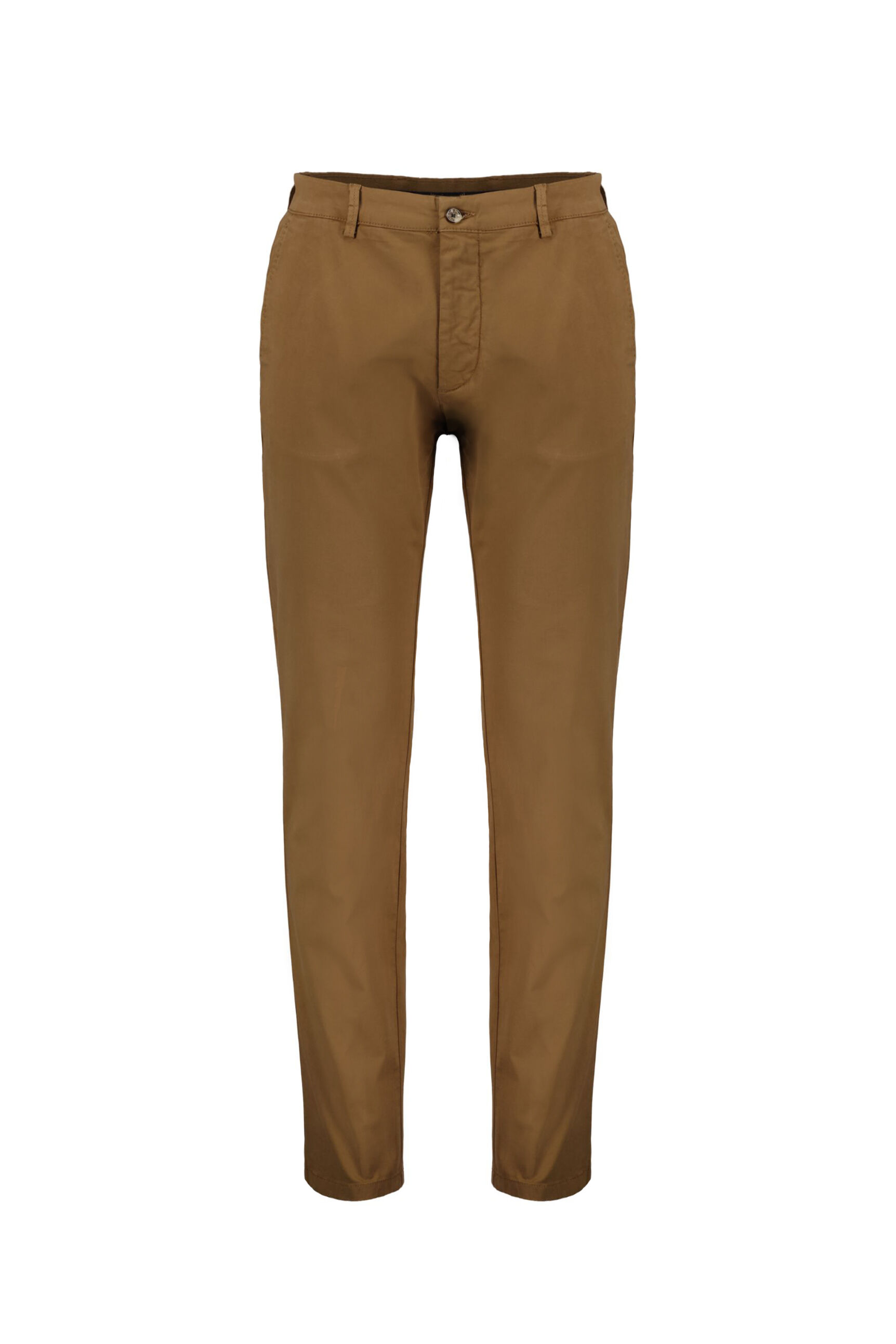 Calça chino premium slim fit flexível - Marrom