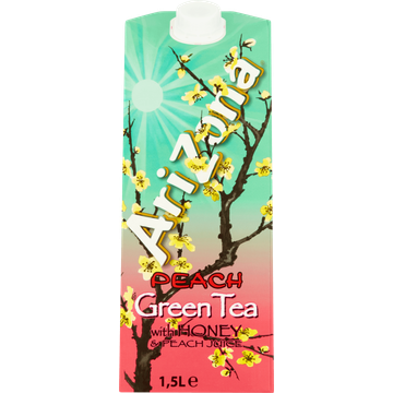 Arizona Green Tea with Honey & Peach Juice 1,5 L