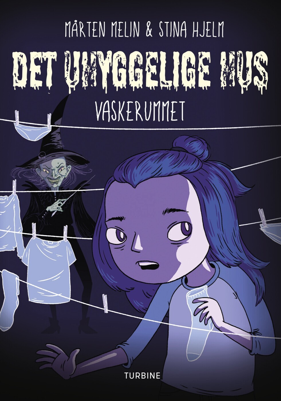 Det Uhyggelige Hus - Vaskerummet - Mårten Melin - Bog
