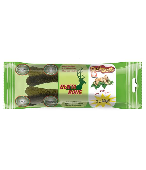 DeliBest Hundesnack DentaBone small, 2 x 60 g