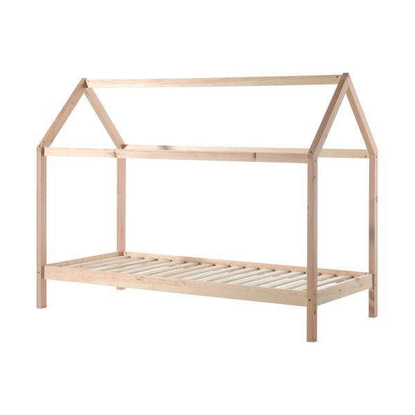 Vipack Dallas Huisbed Lange Planken Naturel 90 x 200 cm