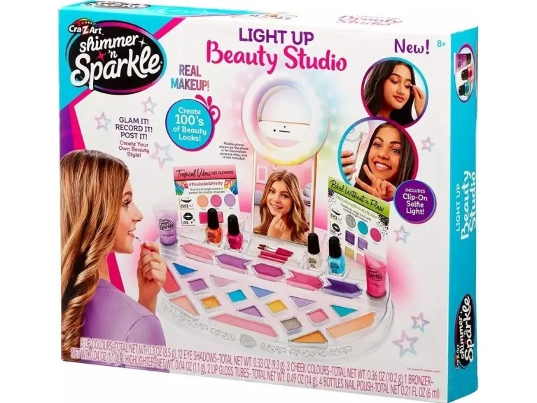 SHIMMER N SPARKLE LIGHT UP BEAUTY STUDIO
