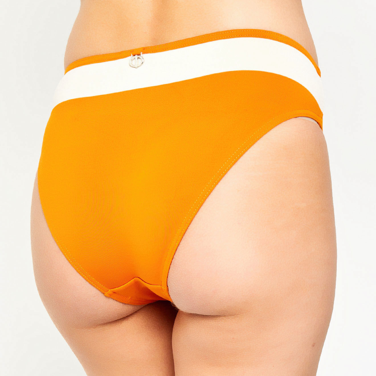 Iodus Bas de maillot de bain Iker orange/blanc