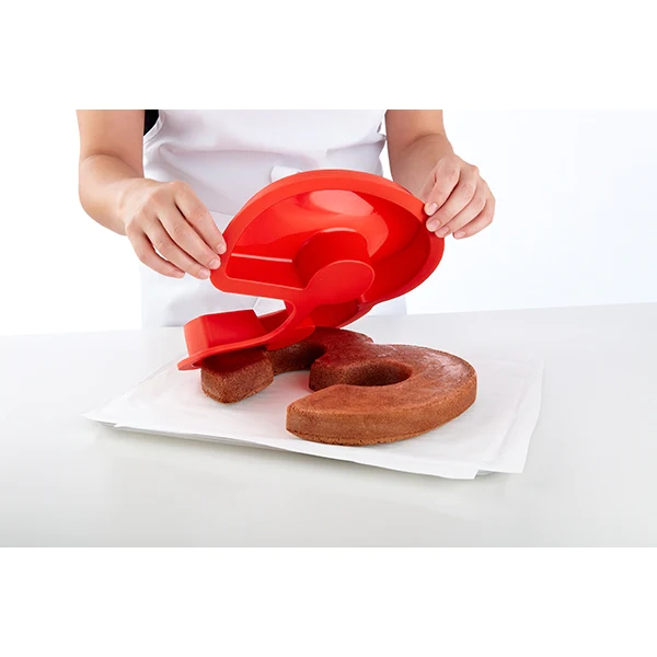 Moule à gâteaux en silicone chiffre 3 Lékué