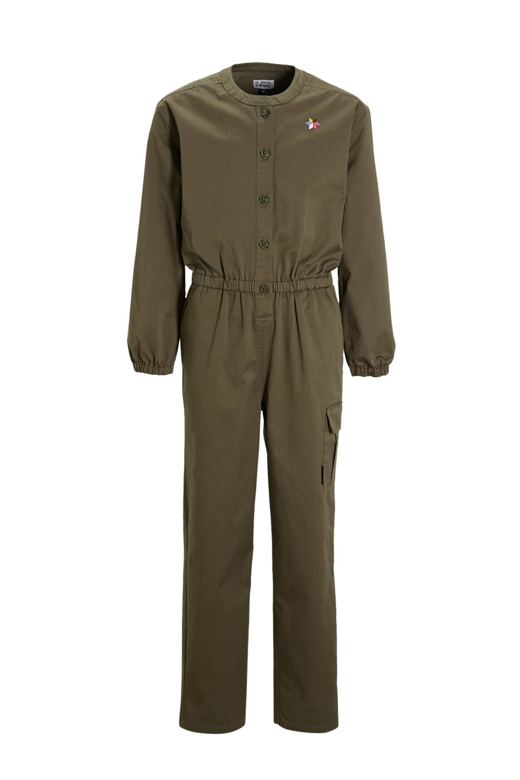 Me & My Monkey boilersuit Roxanne groen