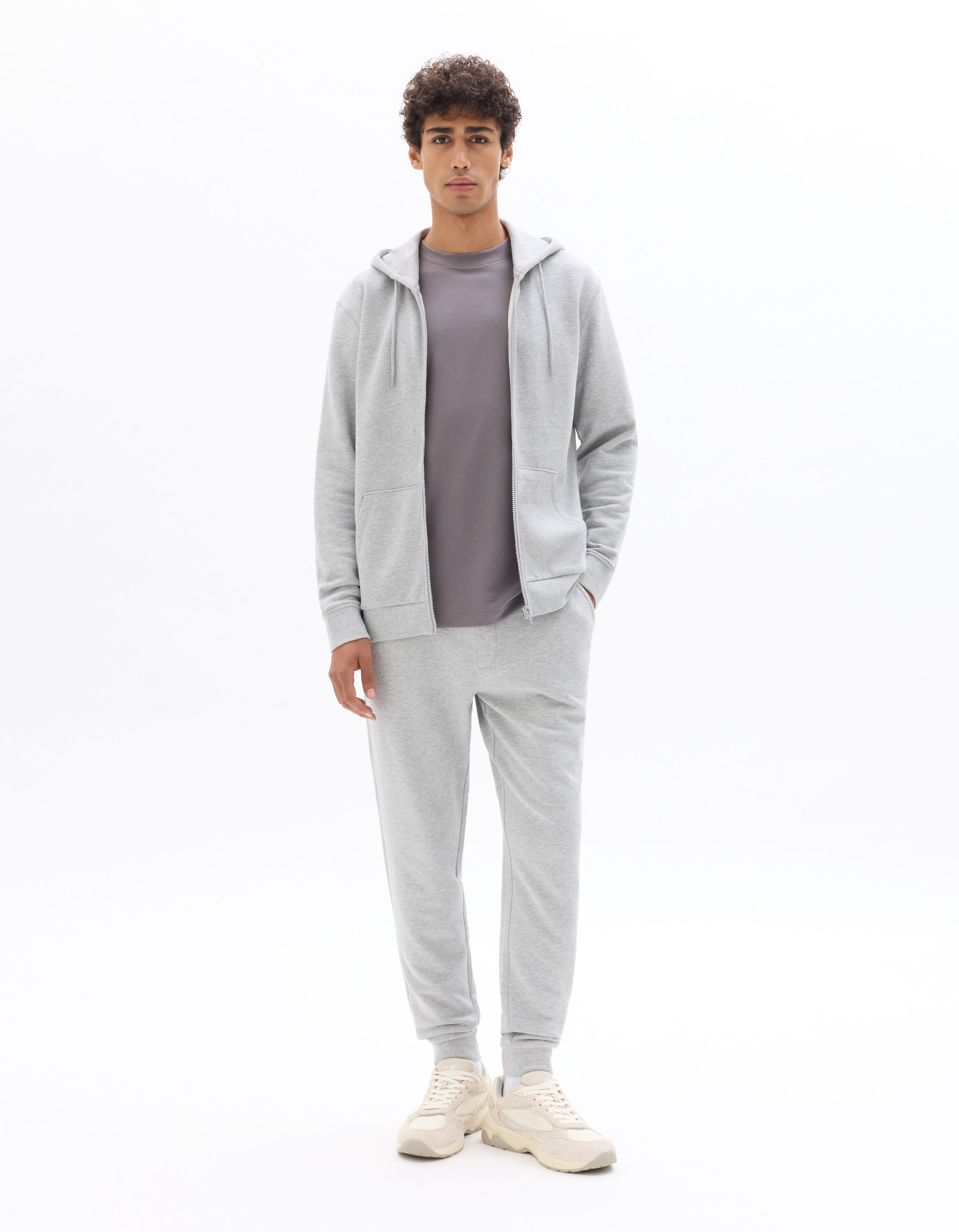 Pantalon de jogging regular - gris