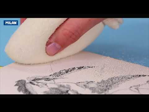 MILAN Rengøringspude Viskelæder Fine Art 120g