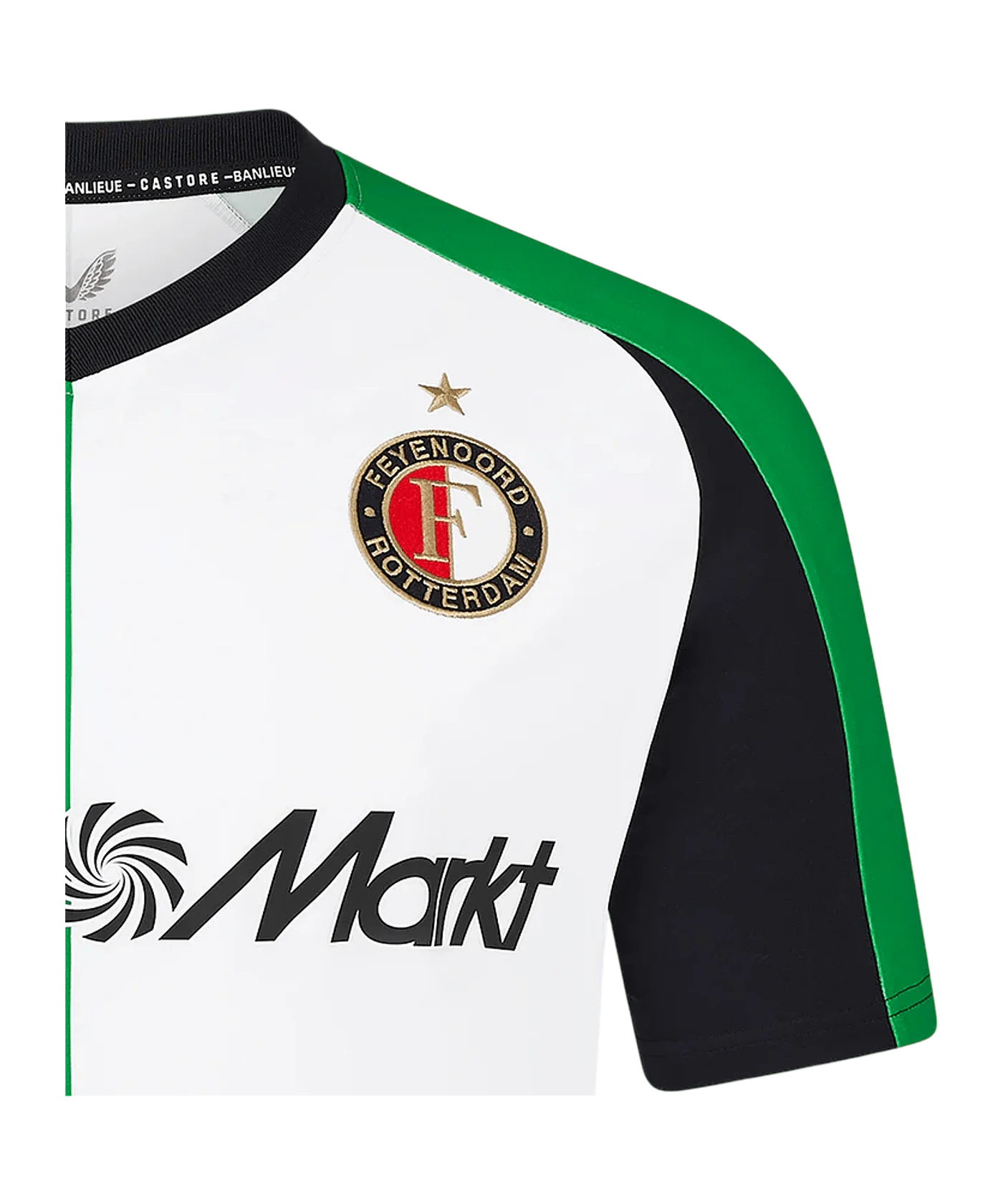 Castore Feyenoord Rotterdam Trikot 3rd 2024/2025 Kids Grün F101