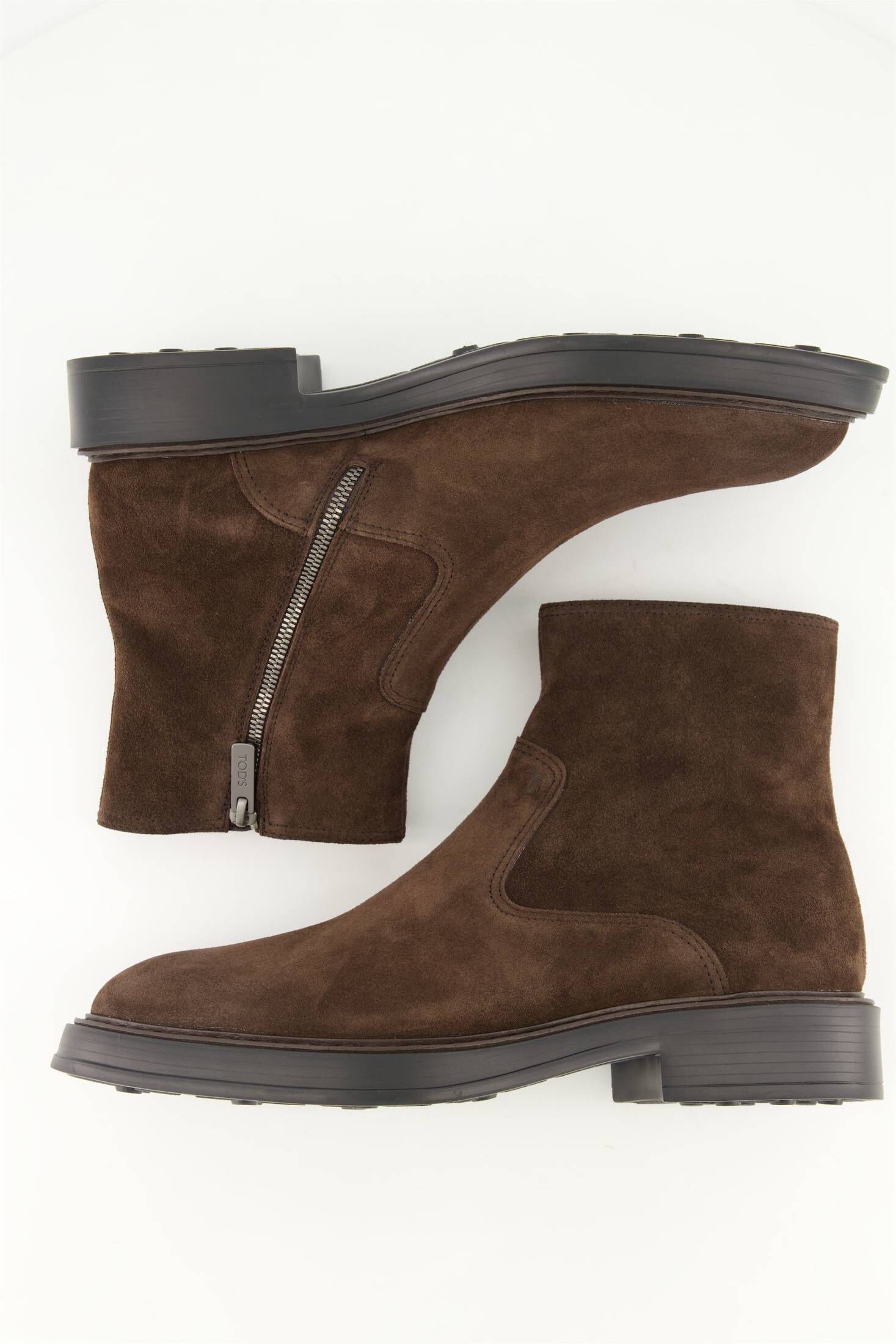 TOD´S| Herren Stiefeletten STIVALETTO ZIP SUEDE BOOT