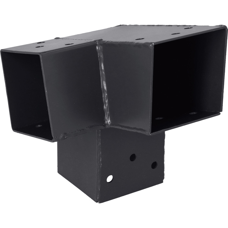 Koppelstuk hoek 71x71mm 105°