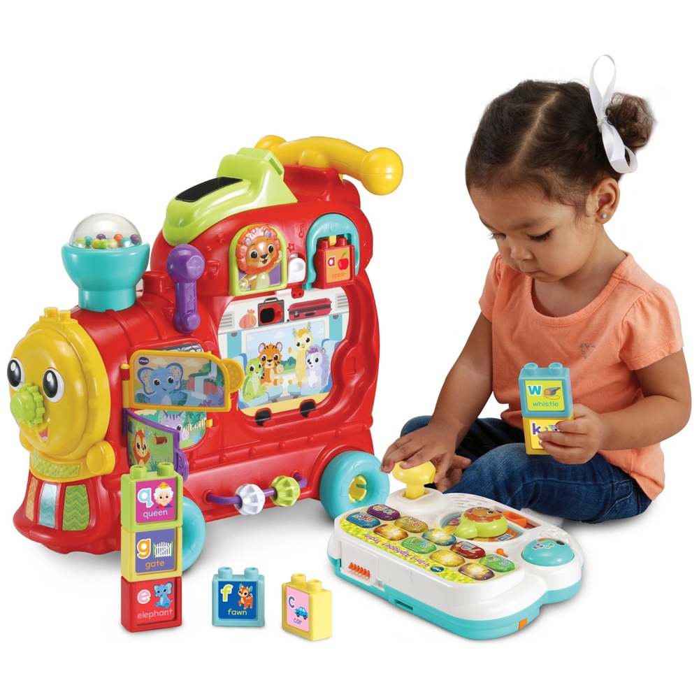 VTech 4-in-1 Alphabetzug Rot