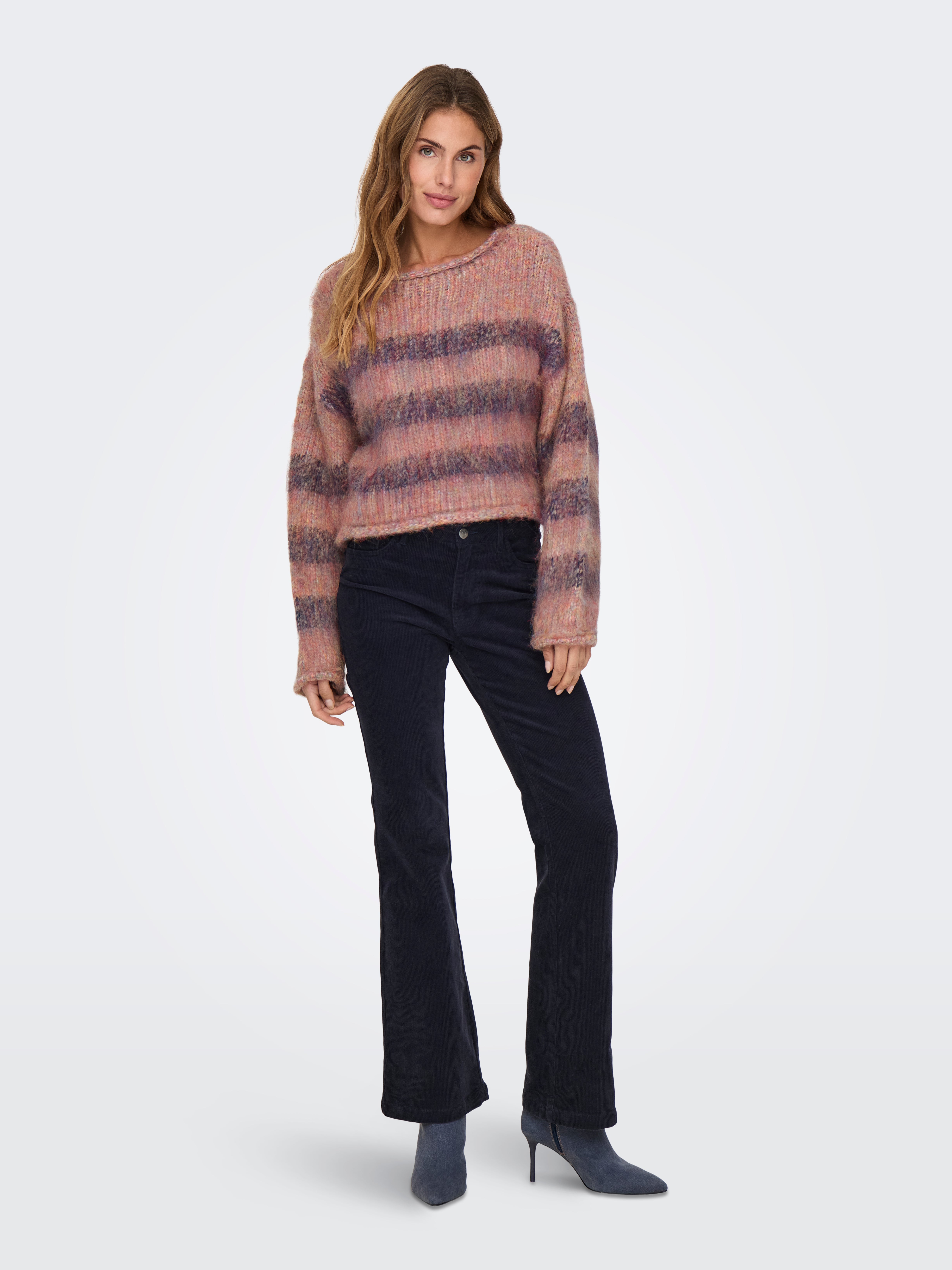 ONLSILFA Strickpullover Rust