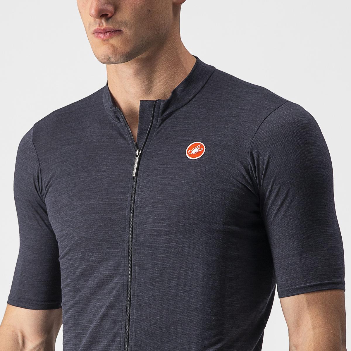 Castelli Essenza Jersey Lys Sort