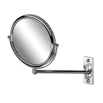 Geesa Mirror scheerspiegel 1 arm 3x vergrotend ø 200 mm chroom