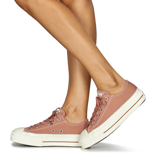 Converse - CHUCK TAYLOR ALL STAR LIFT PLATFORM MIXED MATERIAL - Vieux Rose