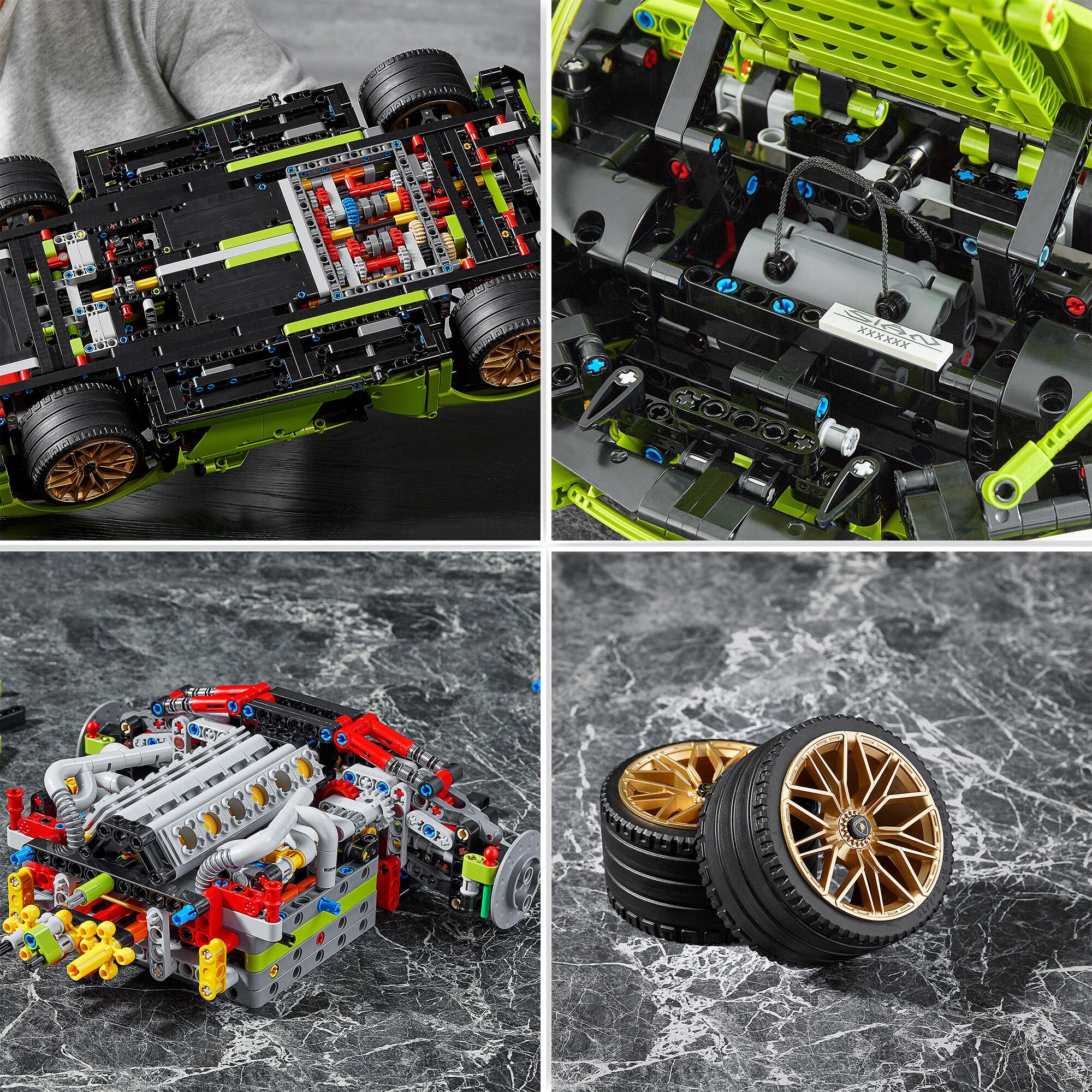 LEGO Konstruktionsspielzeug Technic Lamborghini Sián FKP 37