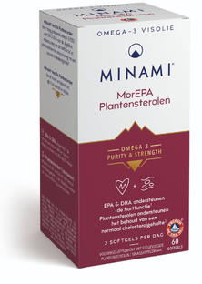 Minami MorEPA Plantensterolen Softgel 60SG