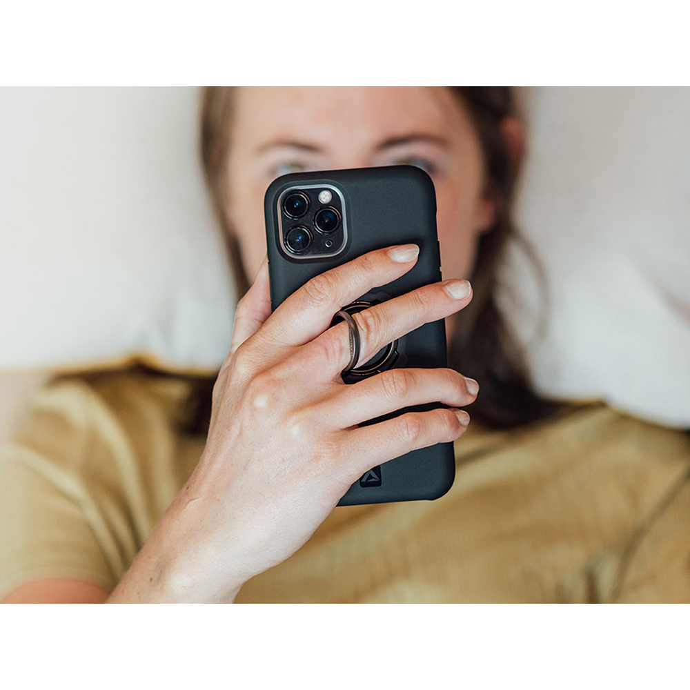 Quad Lock - Support anneau Phone Ring/Stand Noir