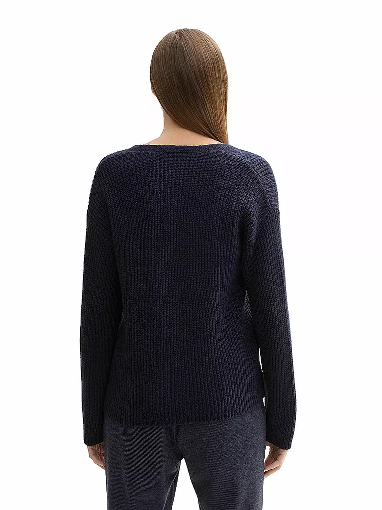 TOM TAILOR Pullover dunkelblau